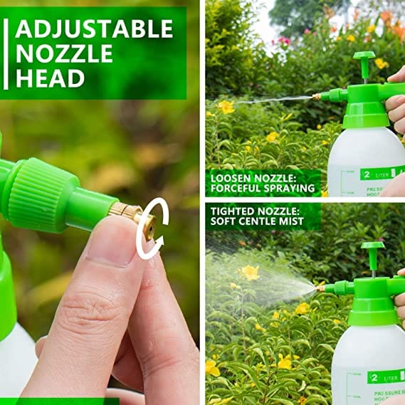 G-WORKX 2 Liter Hand Held Pump Pressurized Sprayer, Ideal for Garden And Lawn Care, Automotive, Indoor or Outdoor Sprayer Applications - KGHS02 G-WORKX 2 Liter Hand Held Pump Pressurized Sprayer, Ideal for Garden And Lawn Care, Automotive, Indoor or Outdoor Sprayer Applications - KGHS02